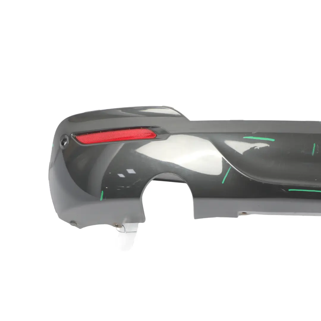 Bumper Diffuser Bottom Trim Panel Covering Insert to BMW F34 Rear with Part number 8062203 BMW F34 Rear Bumper Diffuser Bottom Trim Panel Covering Insert - SKU 8062203 - Part number 8062203