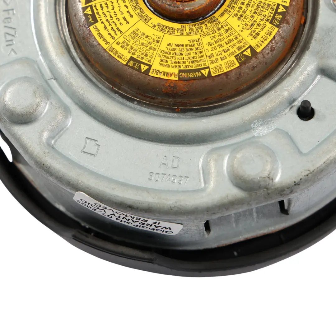 BMW F20 F22 F30 F31 Steering Wheel Driver's Side Airbag Module M Sport - SKU 8092206-2 - Part number 8092206