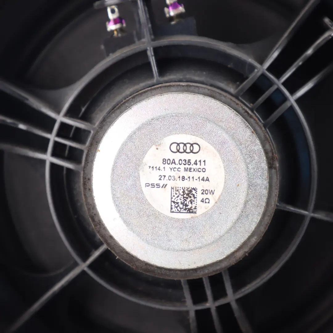 Door Sound Speaker Rear Left Right N/O/S Audio Speaker to Audi Q5 FY with Part number 80A035411 Audi Q5 FY Door Sound Speaker Rear Left Right N/O/S Audio Speaker - SKU 80A035411 - Part number 80A035411