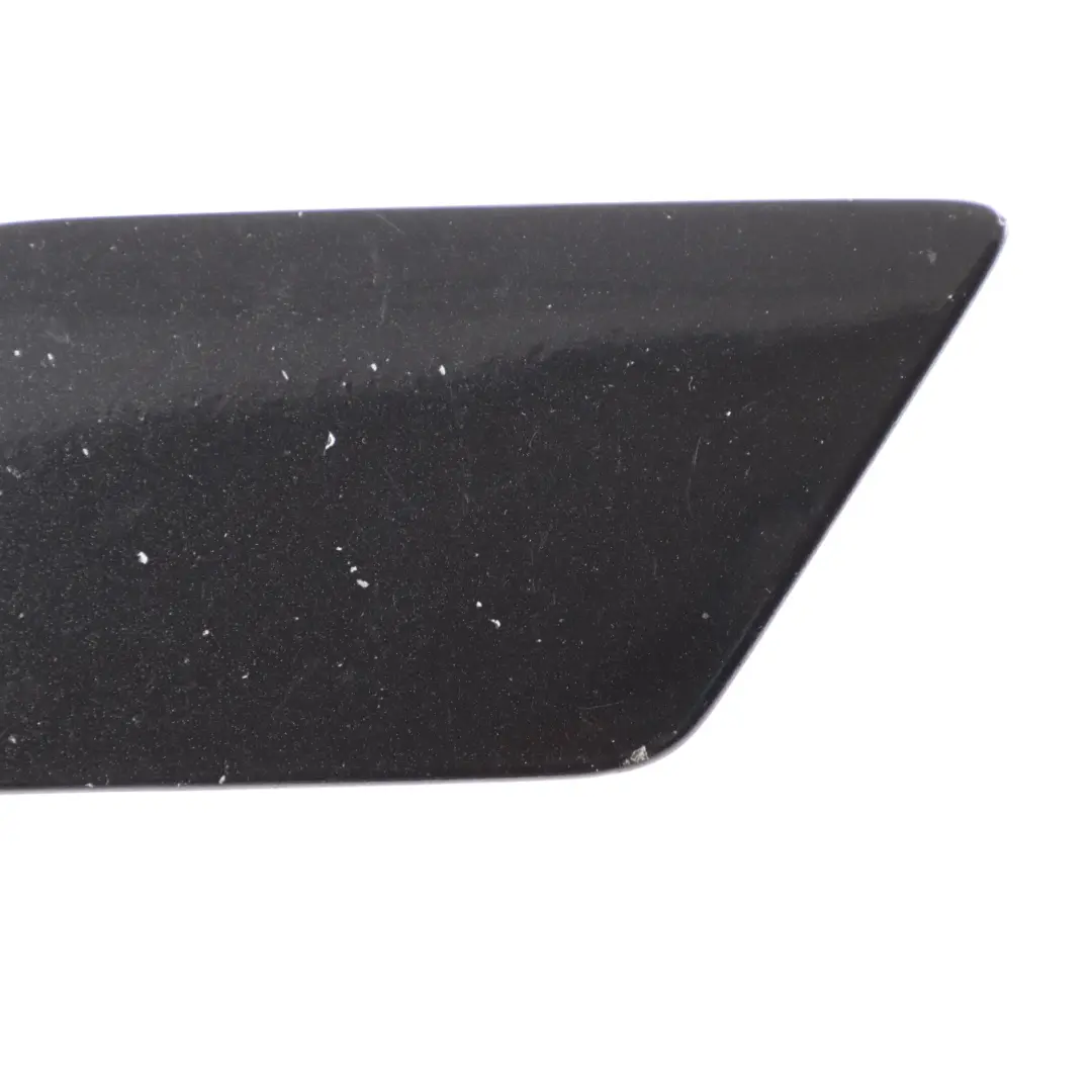 Headlight Washer Cover Cap Left N/S Mythical Black Metallic Y9T to Audi Q5 FY with Part number 80A807753A Audi Q5 FY Headlight Washer Cover Cap Left N/S Mythical Black Metallic Y9T - SKU 80A807753A-MYB - Part number 80A807753A