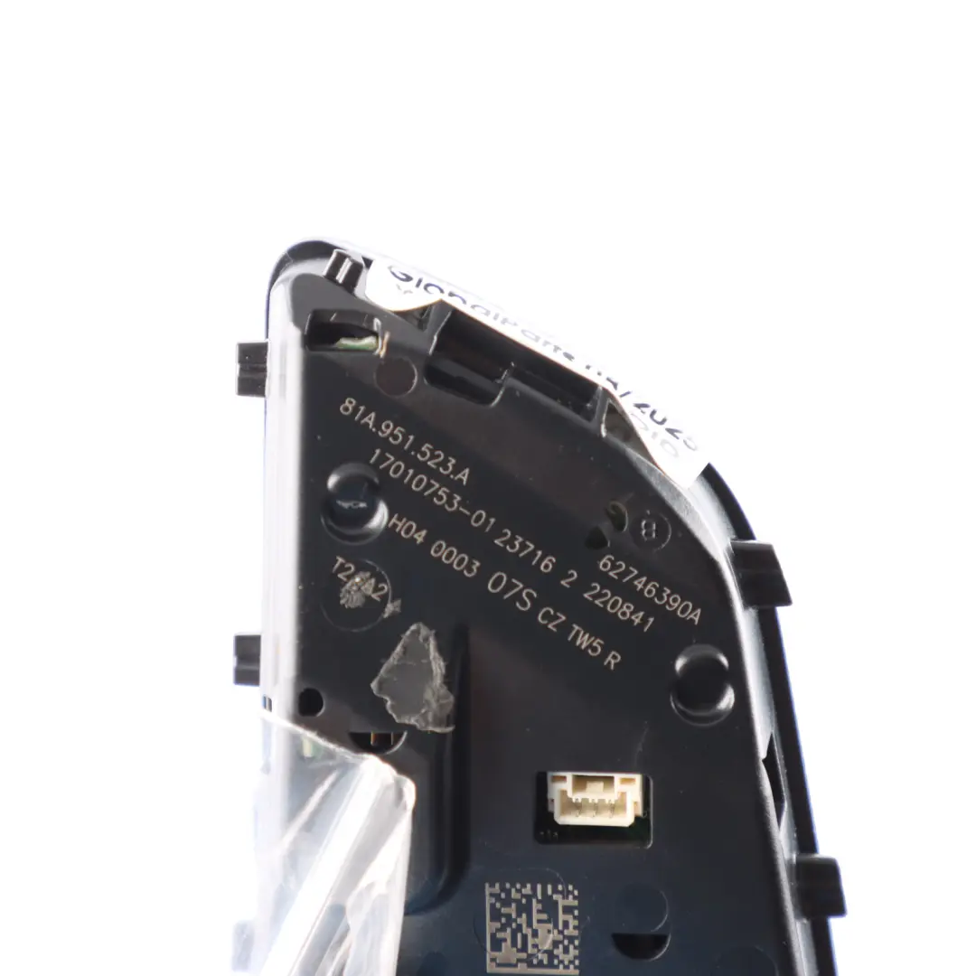 Steering Wheel Multifunction Control Switch Button to Audi A3 8V with Part number 81A951523A Audi A3 8V Steering Wheel Multifunction Control Switch Button - SKU 81A951523A-1 - Part number 81A951523A