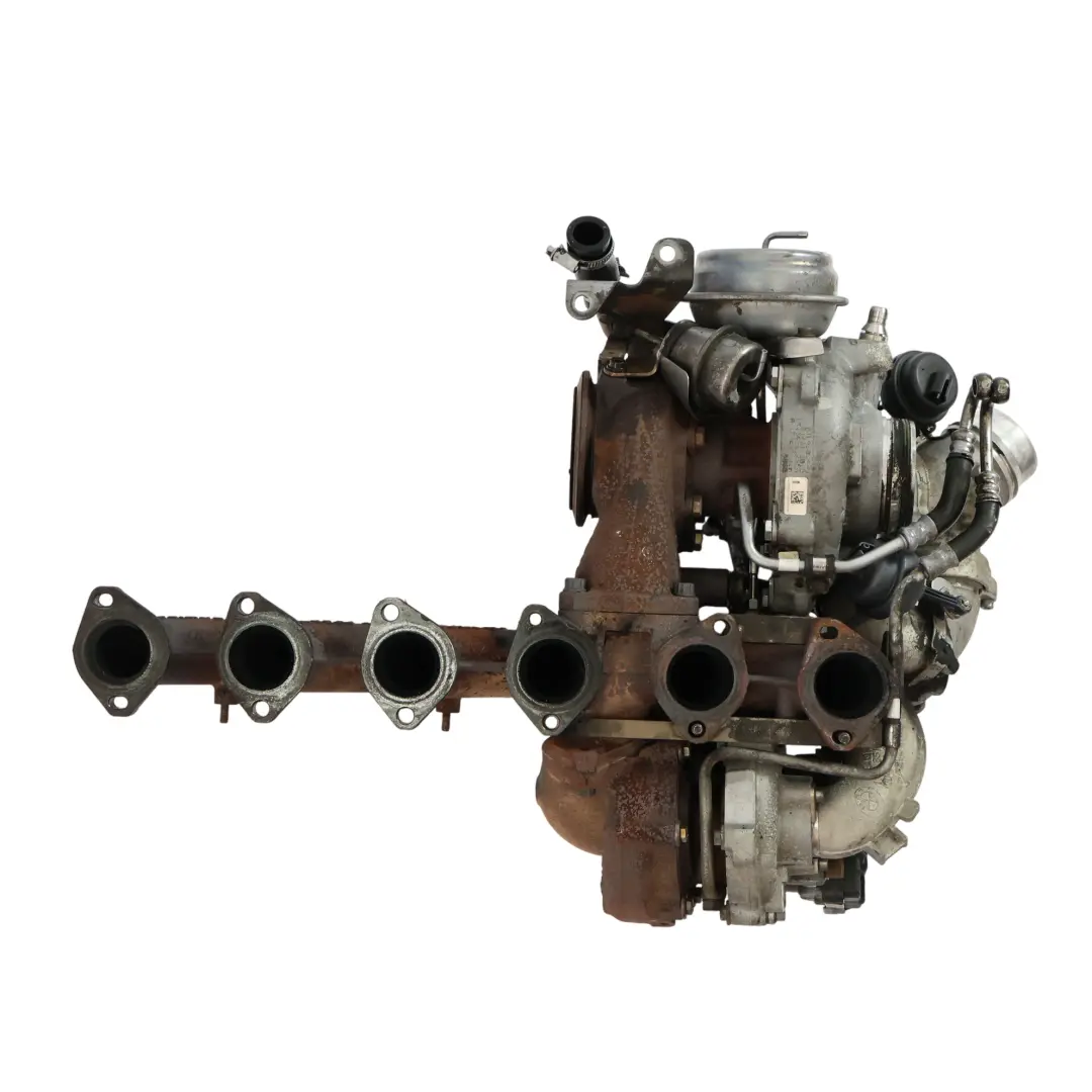 BMW F30 F31 F32 F10 Bi-Turbo Complete Turbocharger 335dX 435dX 535d N57Z - SKU 8508092 - Part number 8508092