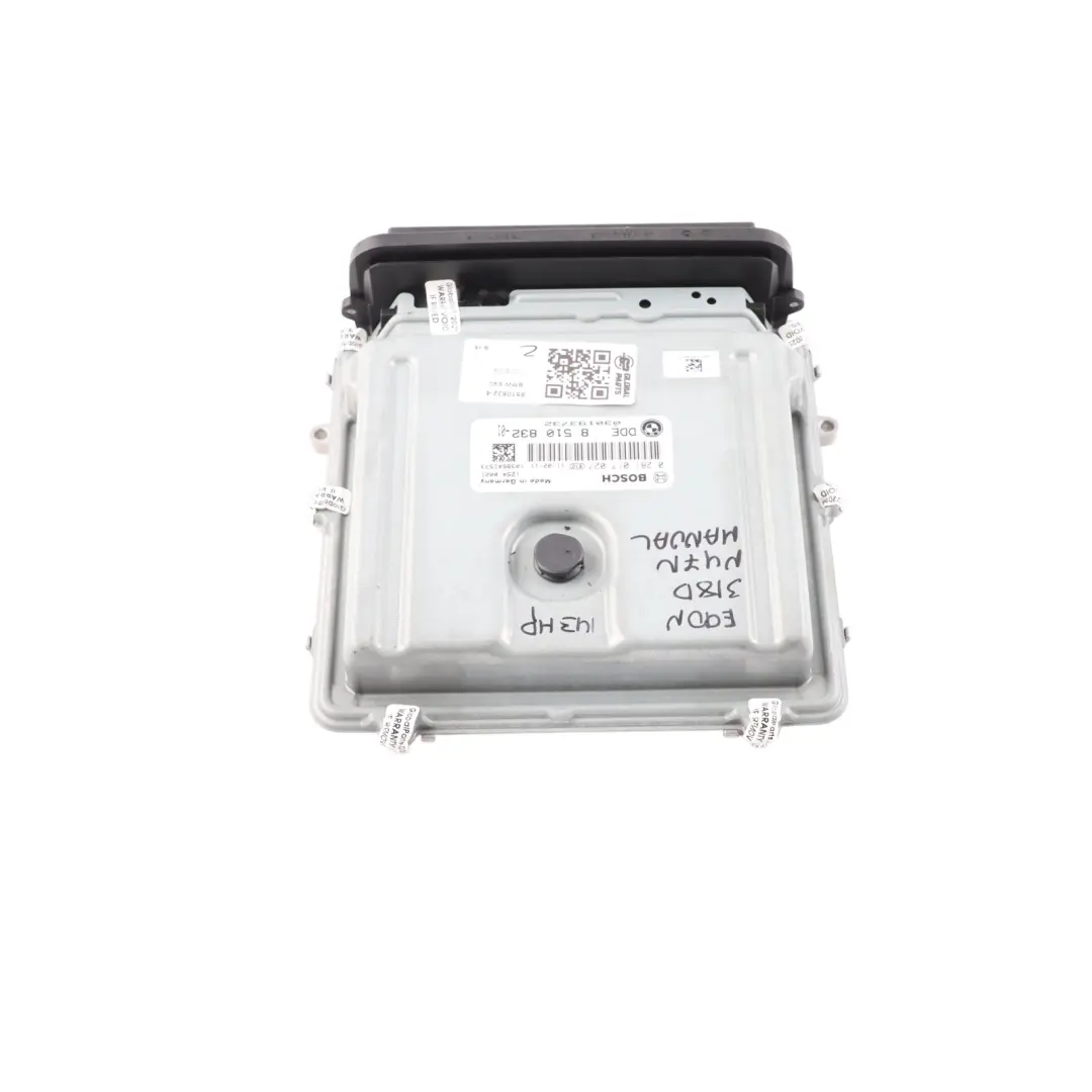 N47N 143HP Engine Control ECU DDE Manual to BMW E90 E91 LCI 318d with Part number 8510832 BMW E90 E91 LCI 318d N47N 143HP Engine Control ECU DDE Manual - SKU 8510832-4 - Part number 8510832