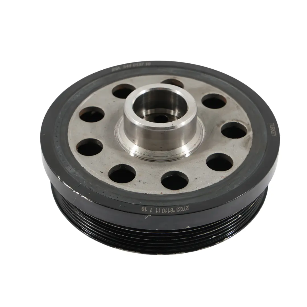 BMW E90 LCI F20 F30 N47N Cigüeñal Vibración Amortiguador Polea Diesel - SKU 8512072-2 - Número de pieza 8512072