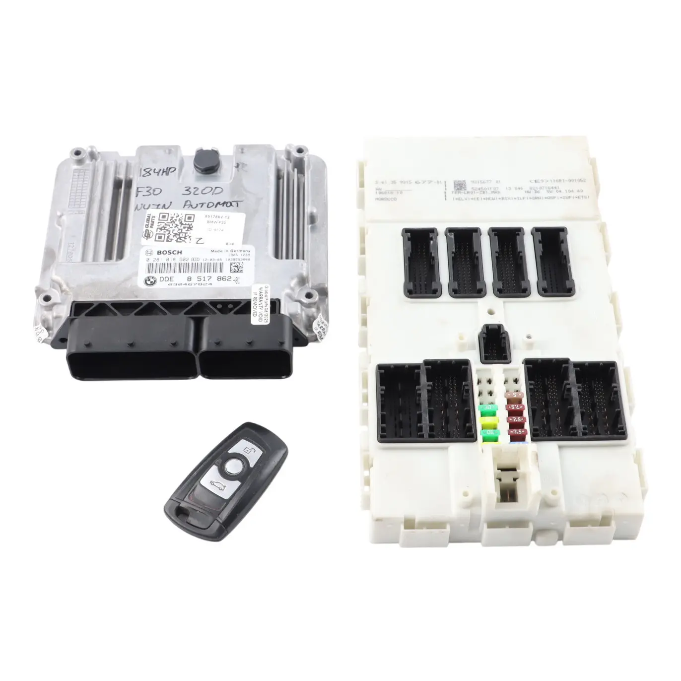 BMW F20 F21 F30 F31 F32 N47N 184HP Engine Control ECU DDE Kit 8517862 Automatic