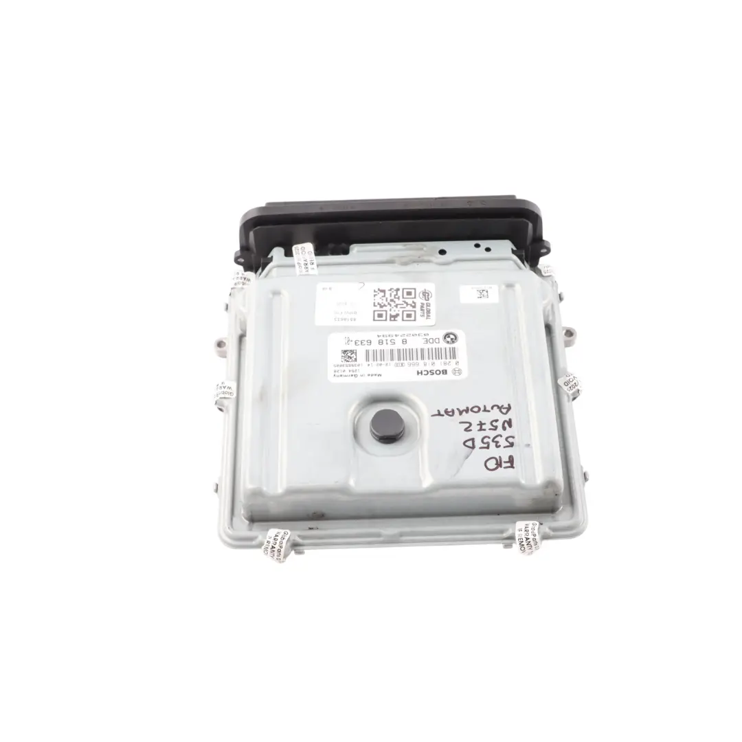 N57Z 313HP Engine Unit ECU DDE Automatic to BMW F10 F11 535d F13 640d with Part number 8518633 BMW F10 F11 535d F13 640d N57Z 313HP Engine Unit ECU DDE Automatic - SKU 8518633 - Part number 8518633