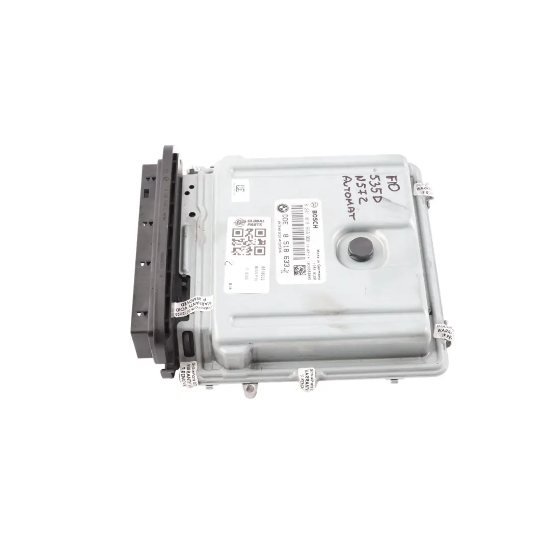 BMW F10 F11 535d F13 640d N57Z 313HP Engine Unit ECU DDE Automatic - SKU 8518633 - Part number 8518633