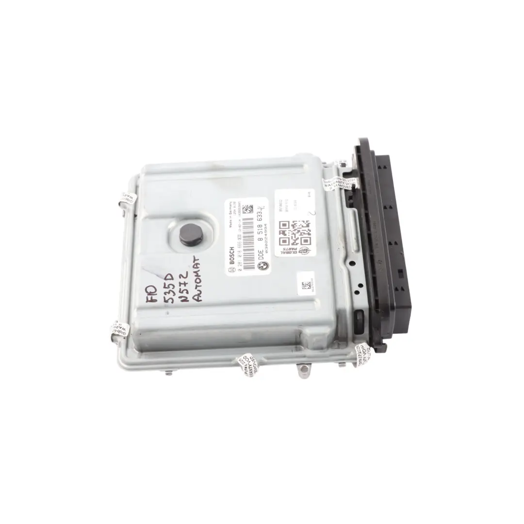 N57Z 313HP Engine Unit ECU DDE Automatic to BMW F10 F11 535d F13 640d with Part number 8518633 BMW F10 F11 535d F13 640d N57Z 313HP Engine Unit ECU DDE Automatic - SKU 8518633 - Part number 8518633