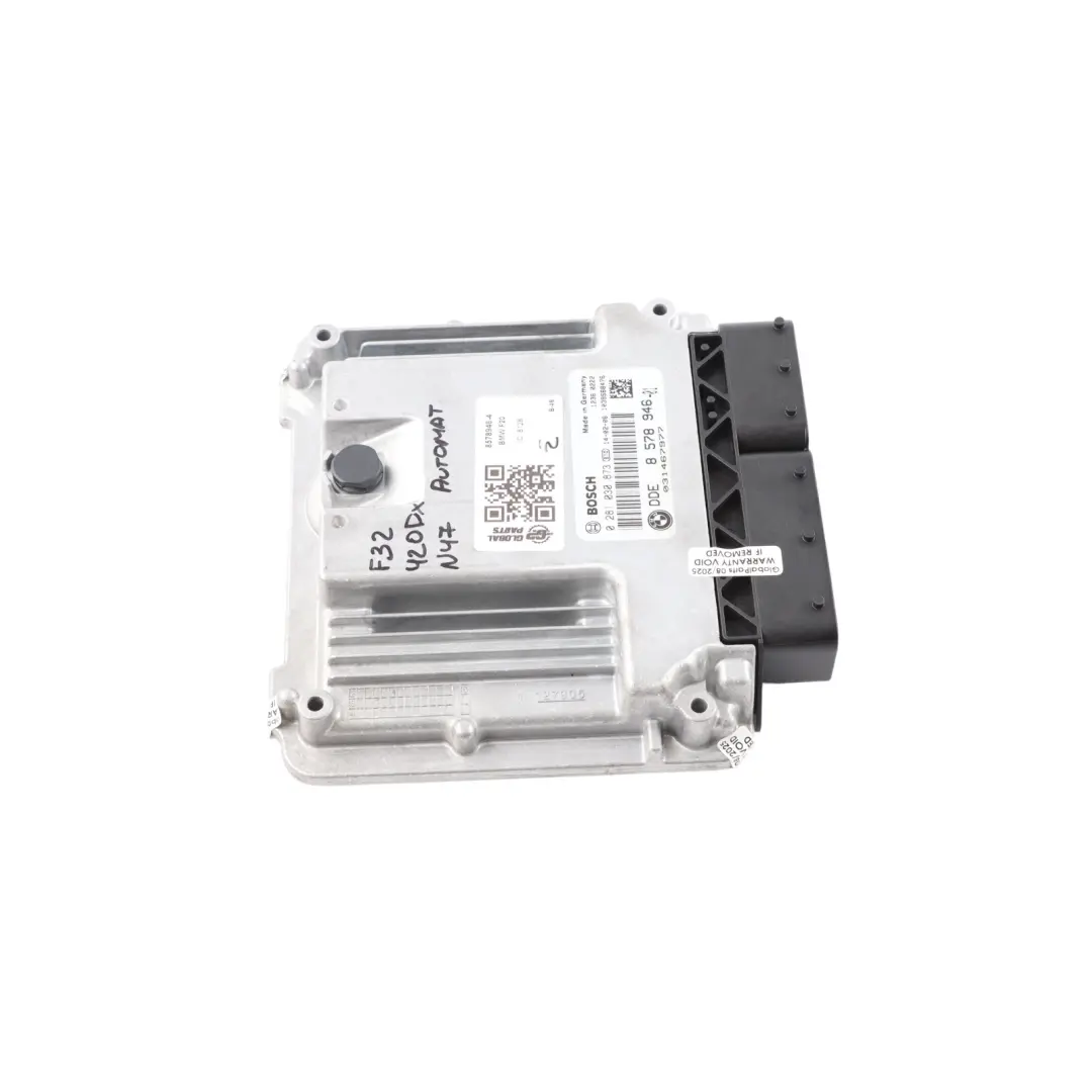 BMW F20 F30 F32 120Xd 320Xd 420Xd N47N Engine Control ECU DDE Automatic - SKU 8578946-4 - Part number 8578946