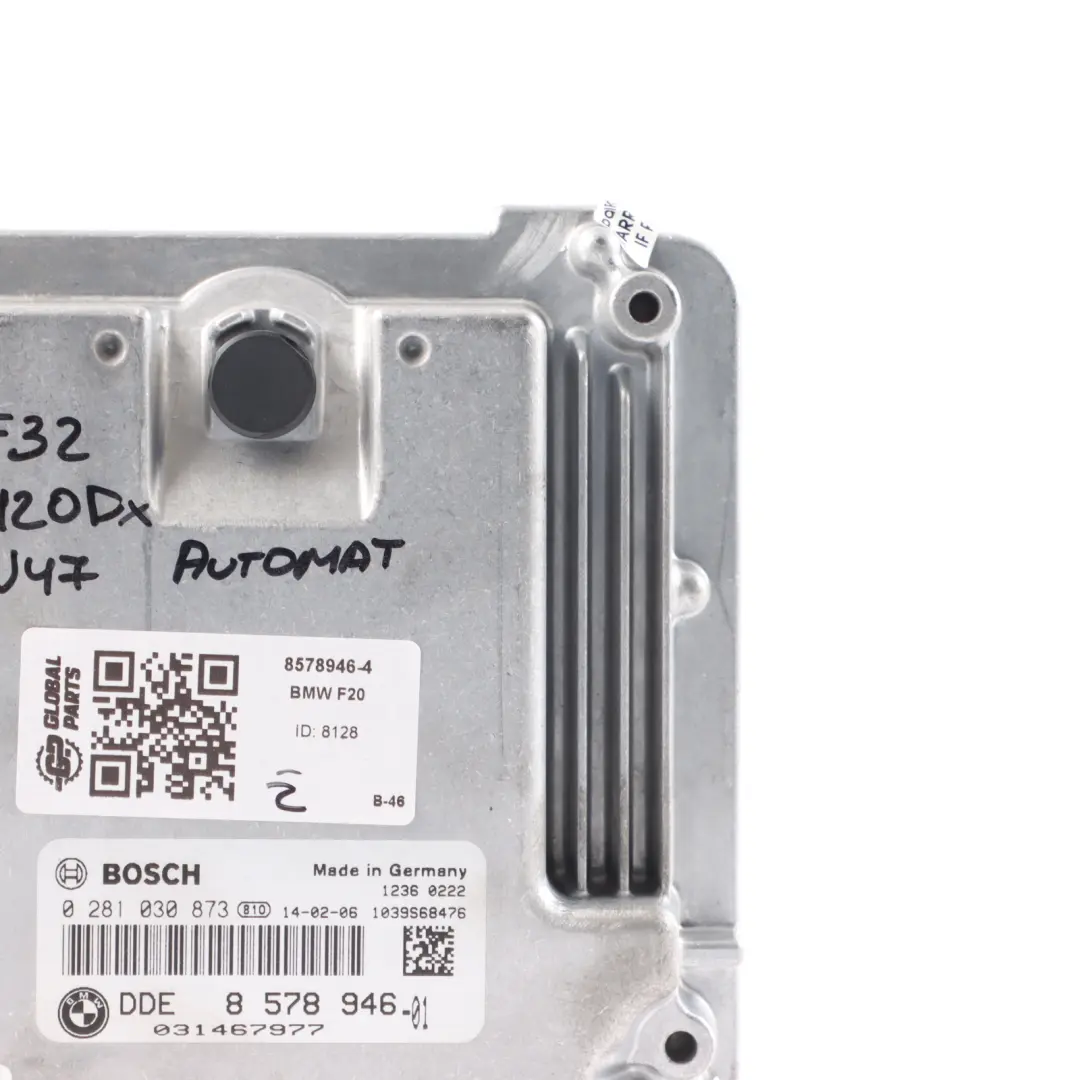 BMW F20 F30 F32 120Xd 320Xd 420Xd N47N Sterownik Silnika DDE - SKU 8578946-4 - Numer Części 8578946