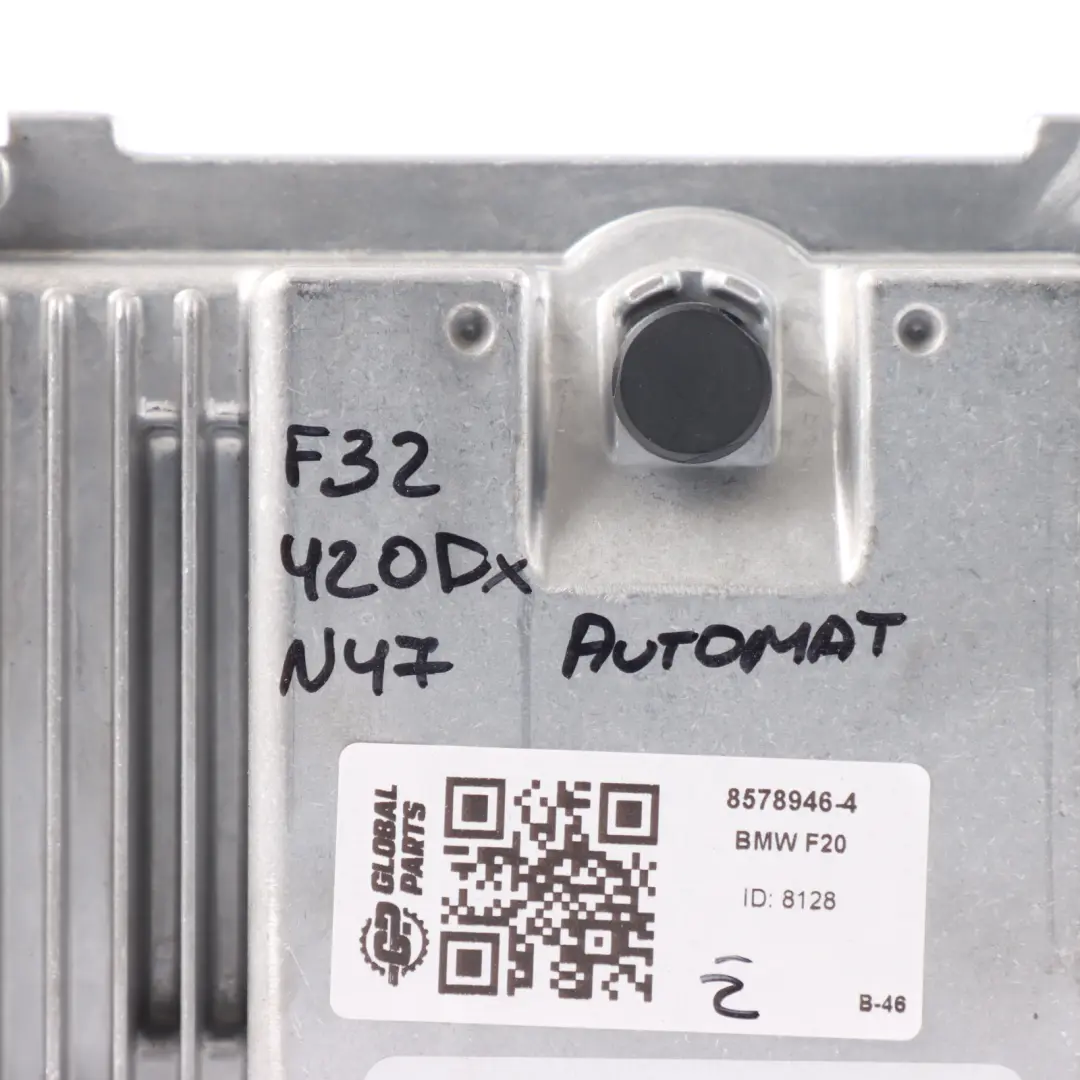 120Xd 320Xd 420Xd N47N Engine Control ECU DDE Automatic to BMW F20 F30 F32 with Part number 8578946 BMW F20 F30 F32 120Xd 320Xd 420Xd N47N Engine Control ECU DDE Automatic - SKU 8578946-4 - Part number 8578946