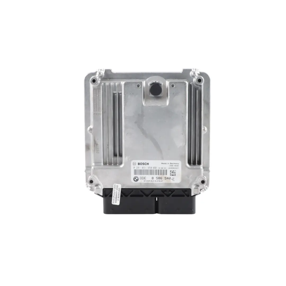 BMW F34 330dX N57N 258HP Engine Control ECU DDE Kit Automatic - SKU 8586540-8 - Part number 8586540