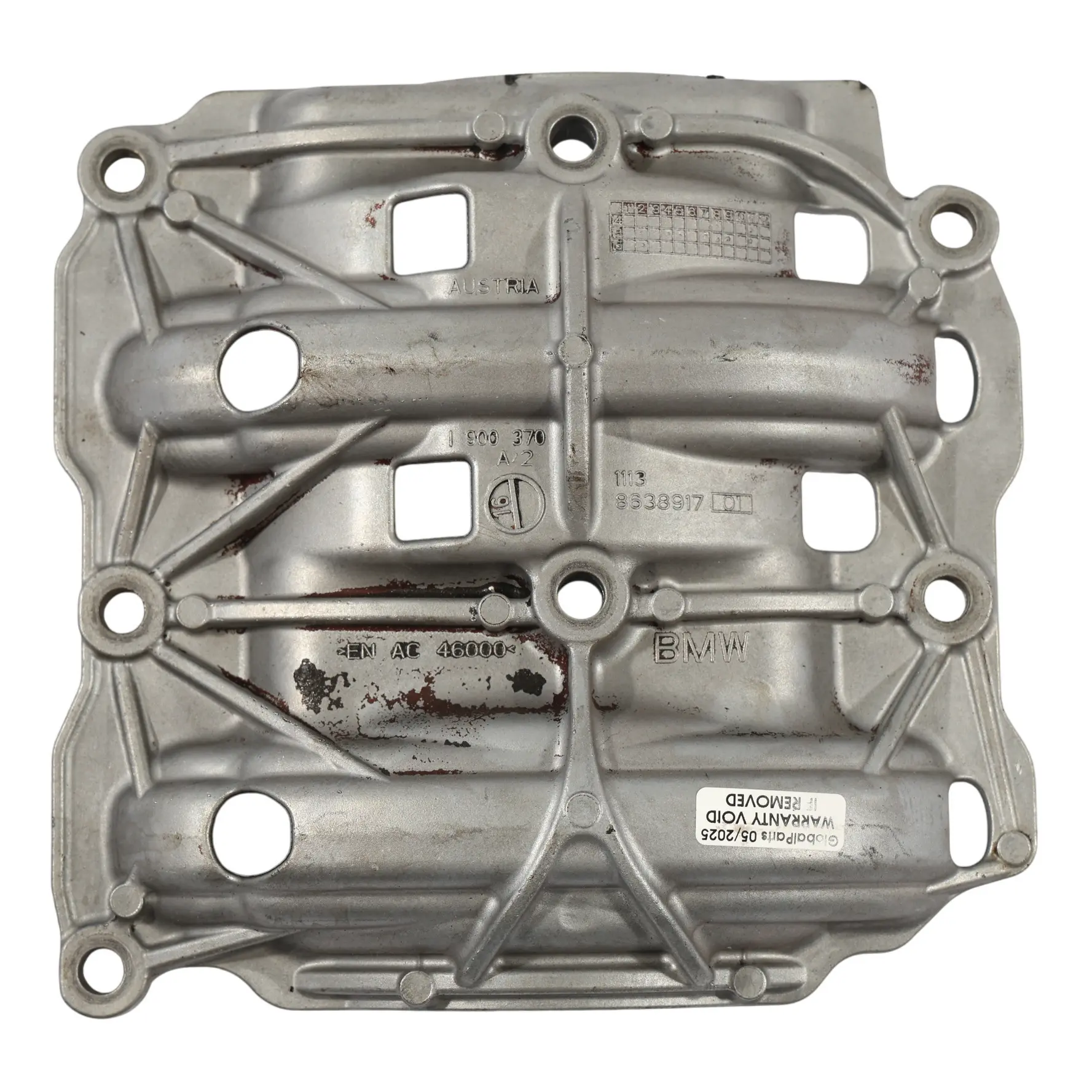 BMW F20 F21 F30 F31 LCI F32 F40 B38 Engine Oil Sump Pan Baffle Plate 8631883