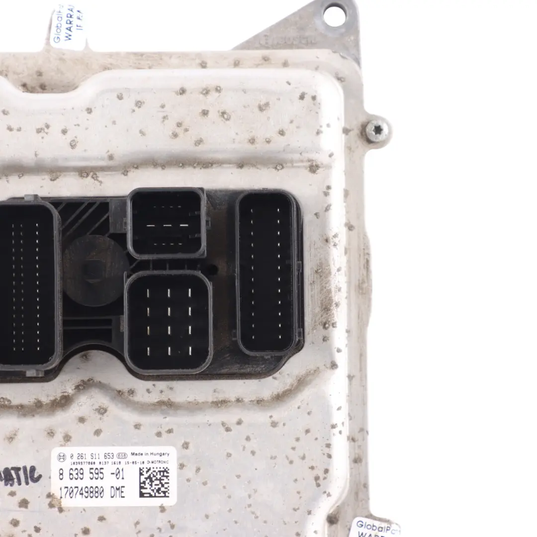 BMW F30 F31 F32 320i 420i N20 184HP Engine Control DME ECU Automatic - SKU 8639595-11 - Part number 8639595