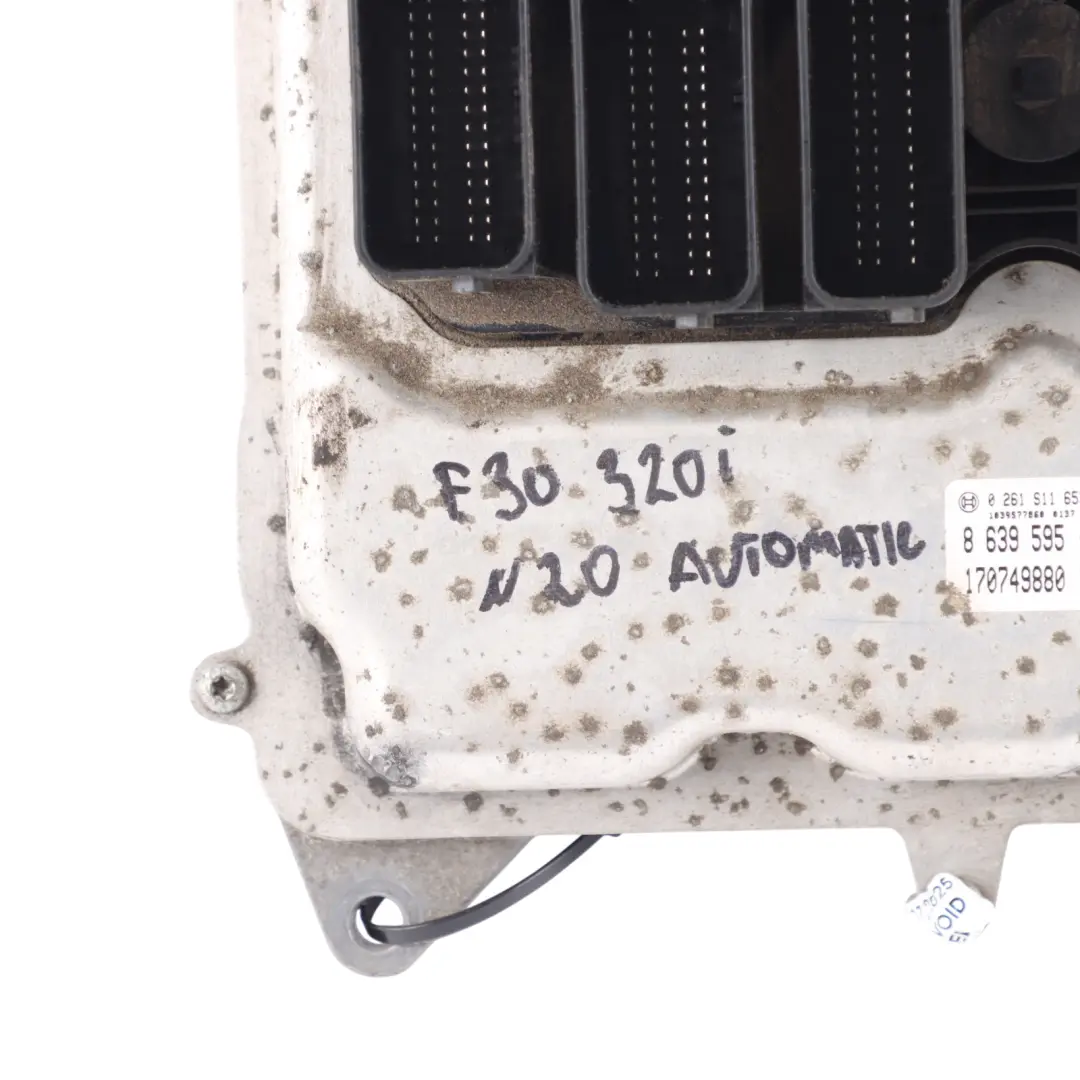 BMW F30 F31 F32 320i 420i N20 184HP Engine Control DME ECU Automatic - SKU 8639595-11 - Part number 8639595