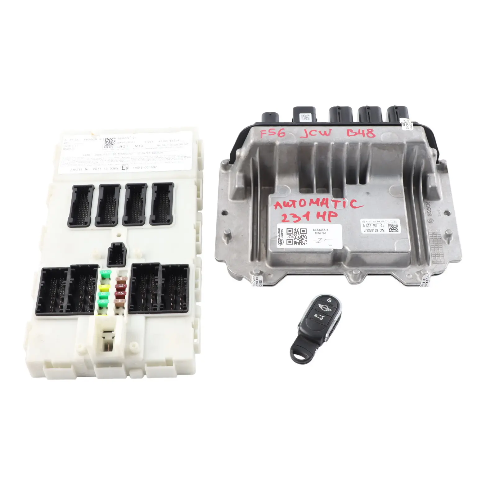 Mini F56 F57 F60 JCW 225i 231HP B48 Engine Control ECU DME Kit 8654466 Automatic