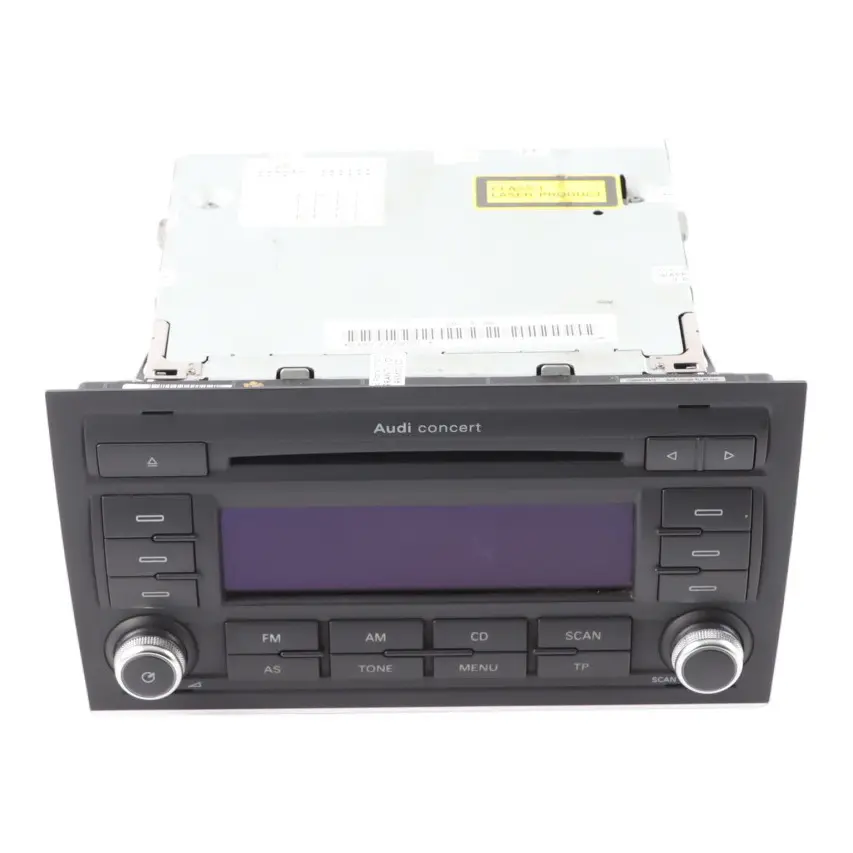 Stereo Radio Audio Head Unit CD Player to Audi A4 B7 with Part number 8E0035186AK Audi A4 B7 Stereo Radio Audio Head Unit CD Player - SKU 8E0035186AK - Part number 8E0035186AK