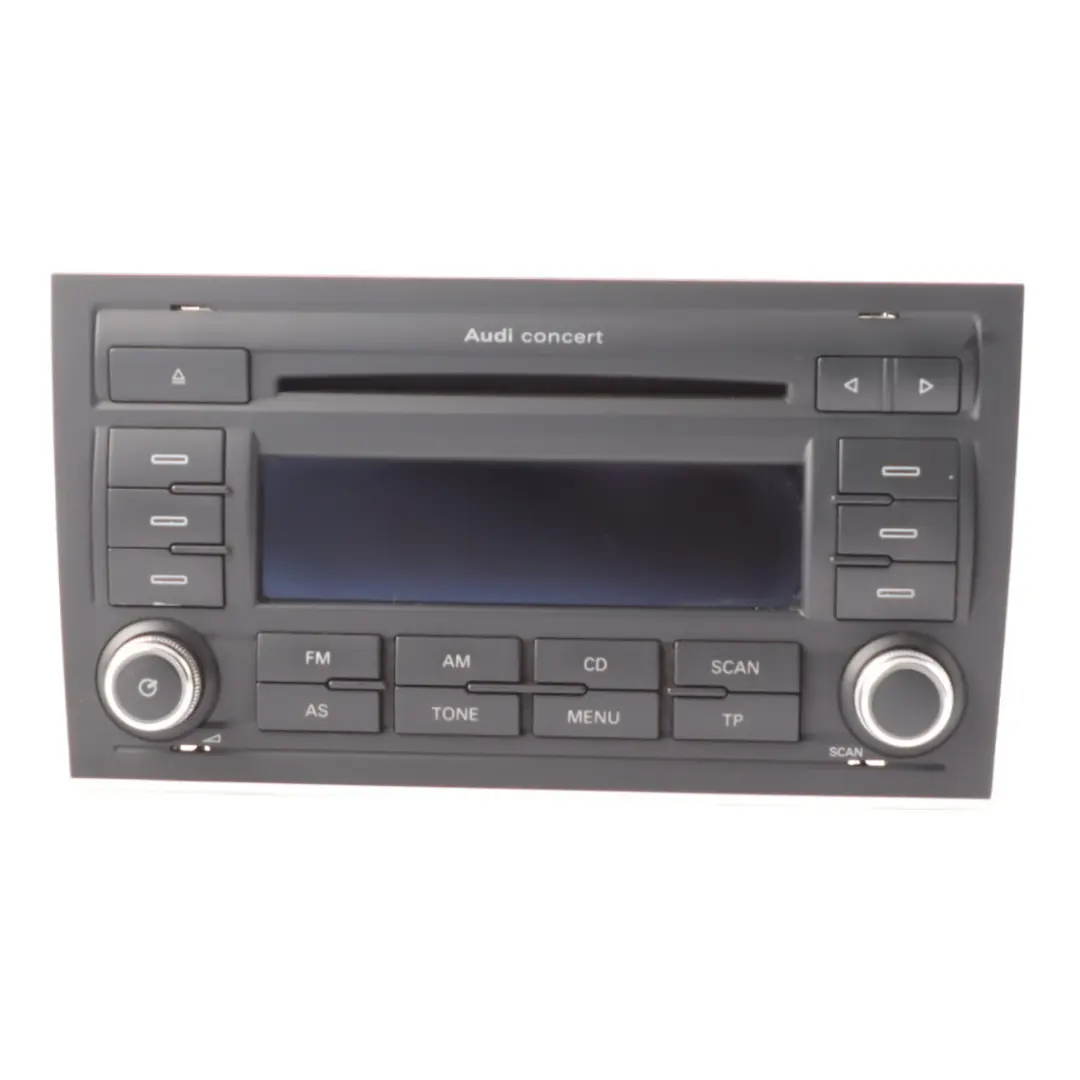 Stereo Radio Audio Head Unit CD Player to Audi A4 B7 with Part number 8E0035186AK Audi A4 B7 Stereo Radio Audio Head Unit CD Player - SKU 8E0035186AK - Part number 8E0035186AK