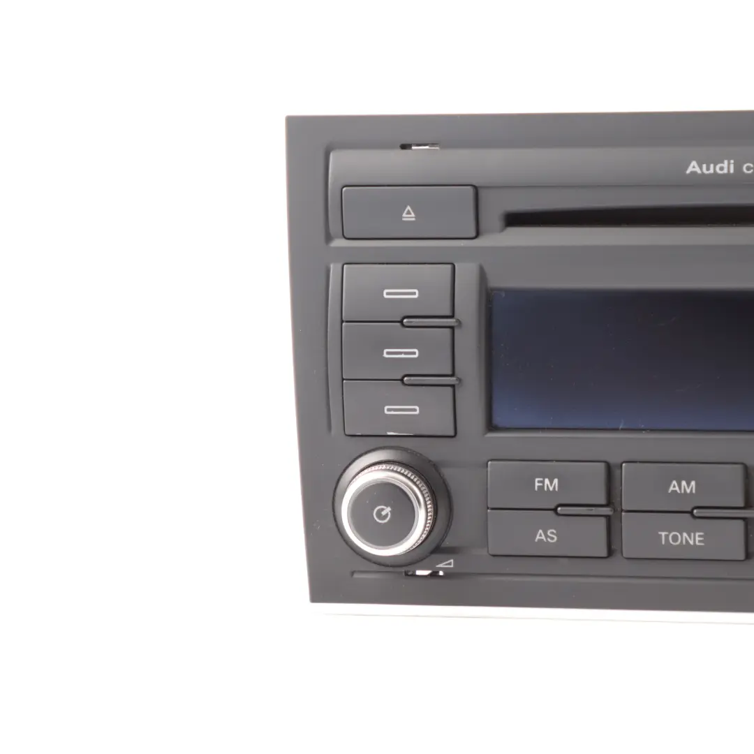 Stereo Radio Audio Head Unit CD Player to Audi A4 B7 with Part number 8E0035186AK Audi A4 B7 Stereo Radio Audio Head Unit CD Player - SKU 8E0035186AK - Part number 8E0035186AK