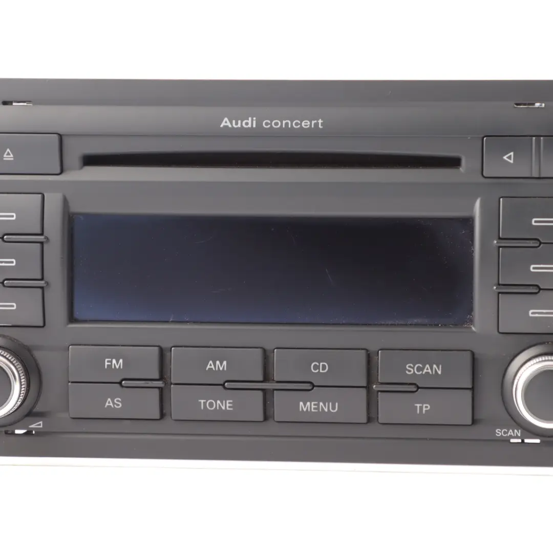 Stereo Radio Audio Head Unit CD Player to Audi A4 B7 with Part number 8E0035186AK Audi A4 B7 Stereo Radio Audio Head Unit CD Player - SKU 8E0035186AK - Part number 8E0035186AK