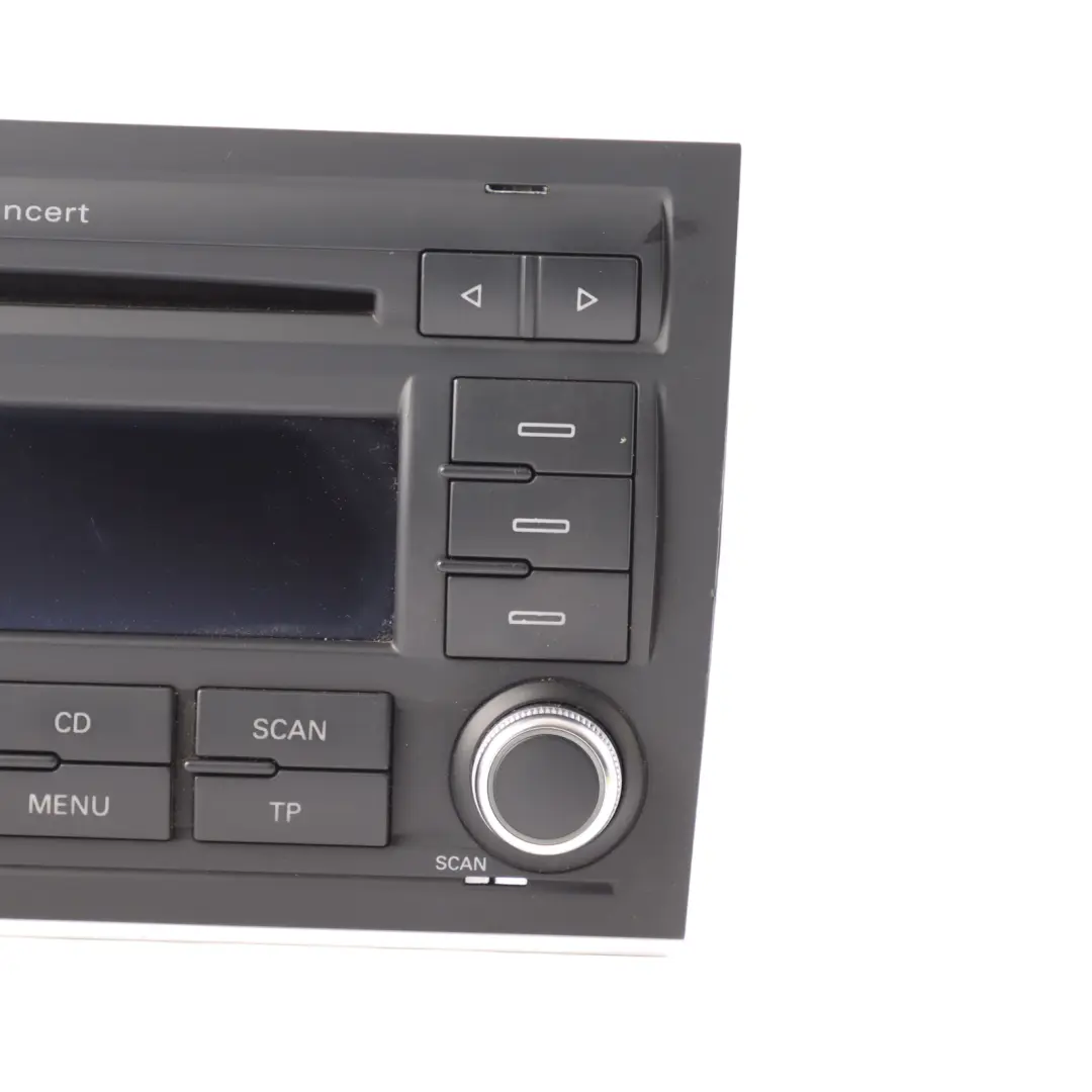 Stereo Radio Audio Head Unit CD Player to Audi A4 B7 with Part number 8E0035186AK Audi A4 B7 Stereo Radio Audio Head Unit CD Player - SKU 8E0035186AK - Part number 8E0035186AK