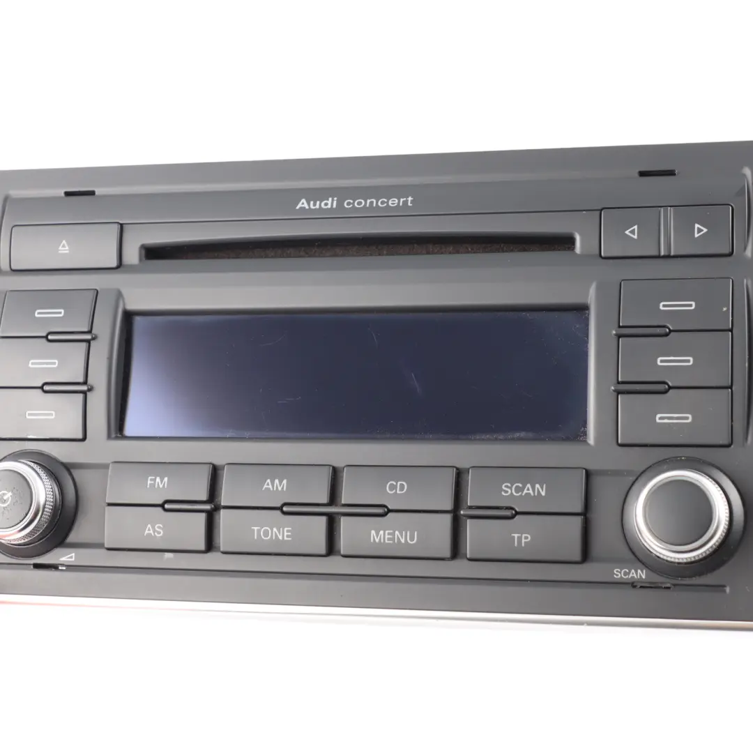 Stereo Radio Audio Head Unit CD Player to Audi A4 B7 with Part number 8E0035186AK Audi A4 B7 Stereo Radio Audio Head Unit CD Player - SKU 8E0035186AK - Part number 8E0035186AK