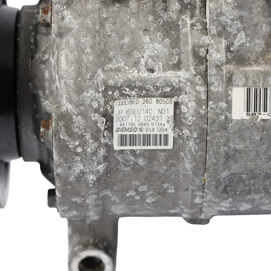 Audi A4 B7 A/C Air Conditioning Pump Compressor 1.9 TDI BRB - SKU 8E0260805CB - Part number 8E0260805CB