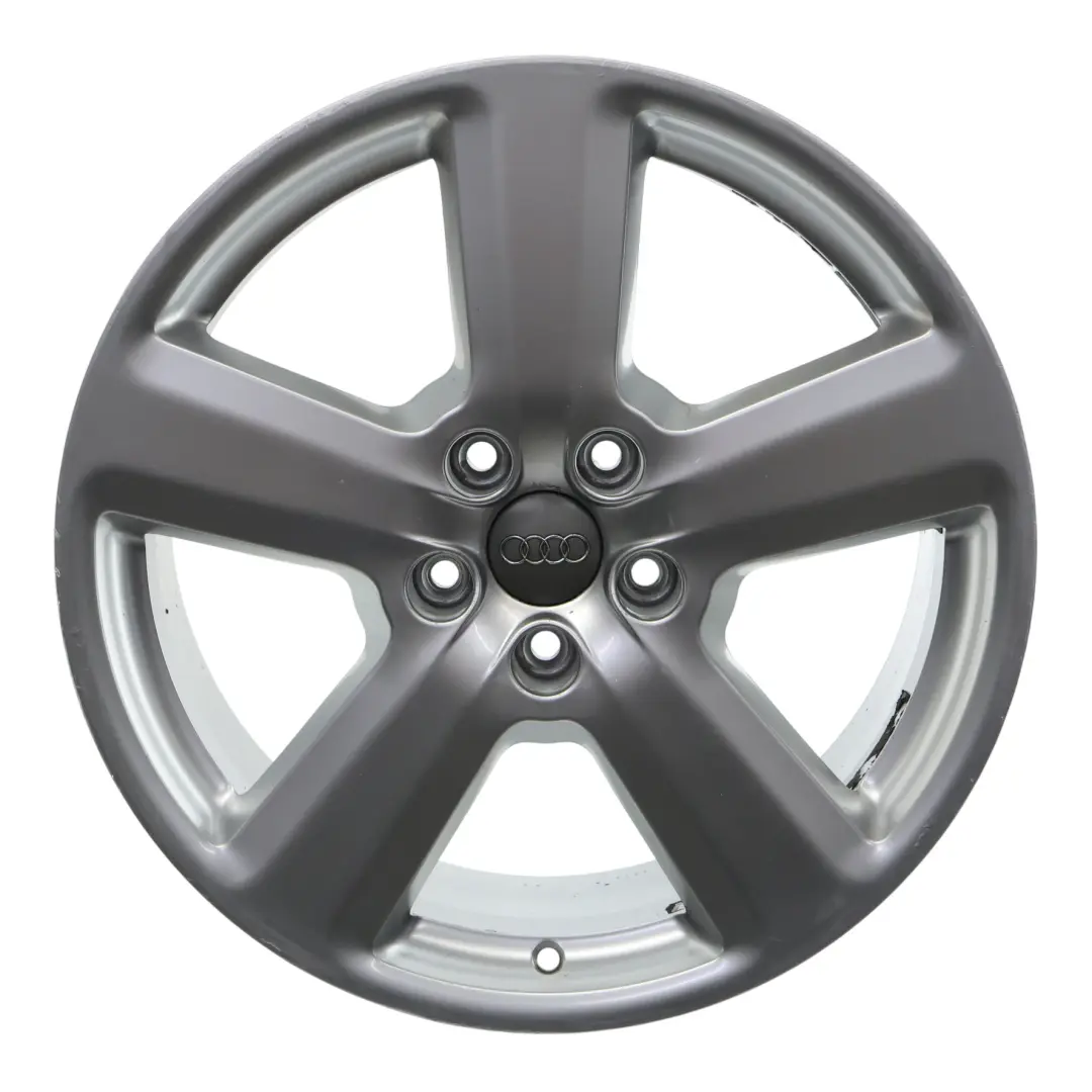Silberne Leicht Metall Felge 18" ET:43 8J für Audi A4 B7 mit Teilenummer 8E0601025AK Audi A4 B7 Silberne Leicht Metall Felge 18" ET:43 8J - SKU 8E0601025AK-1 - Teilenummer 8E0601025AK