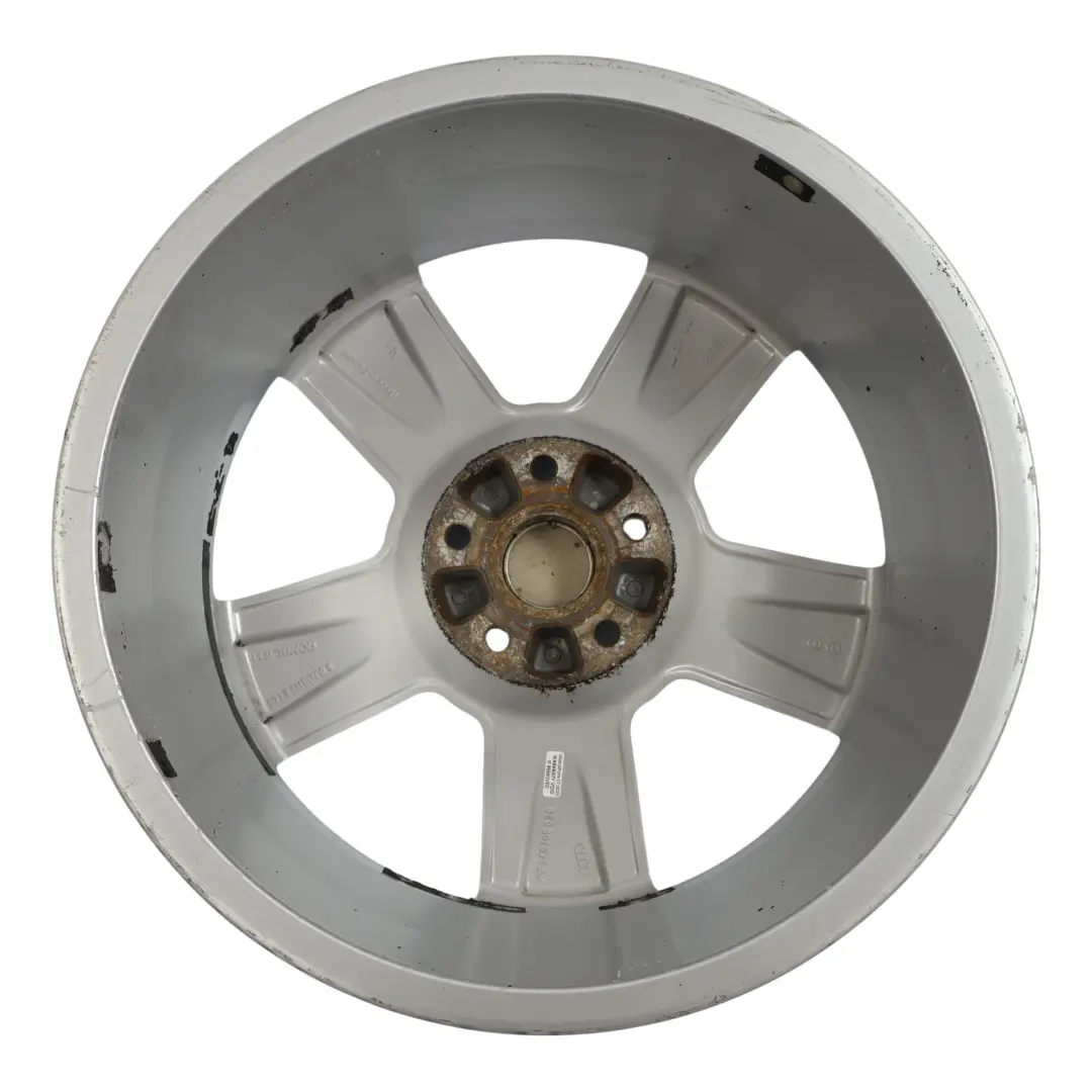 Silberne Leicht Metall Felge 18" ET:43 8J für Audi A4 B7 mit Teilenummer 8E0601025AK Audi A4 B7 Silberne Leicht Metall Felge 18" ET:43 8J - SKU 8E0601025AK-1 - Teilenummer 8E0601025AK