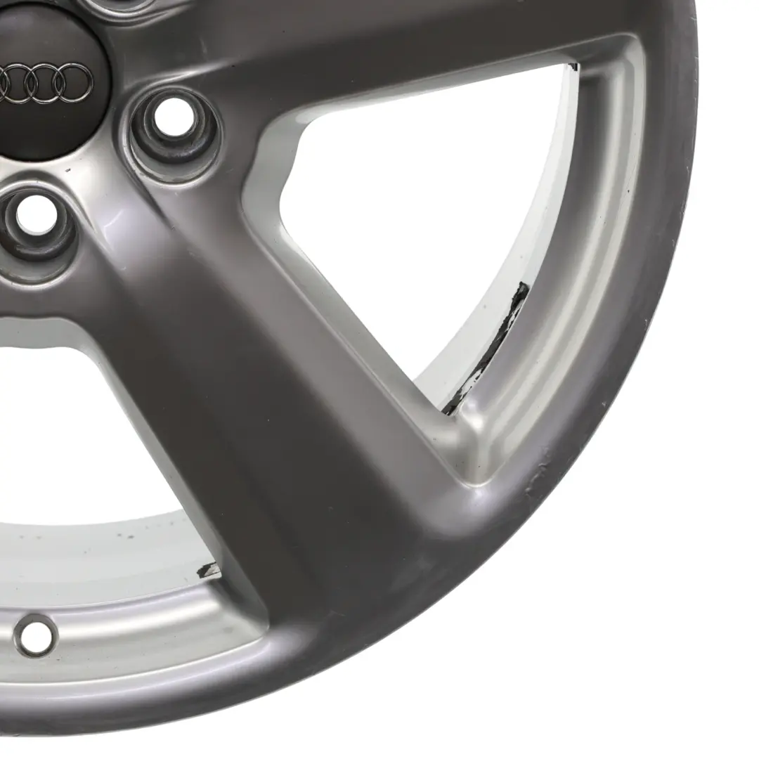 Audi A4 B7 Jante en alliage argenté 18" ET:43 8J - SKU 8E0601025AK-1 - Numéro de pièce 8E0601025AK