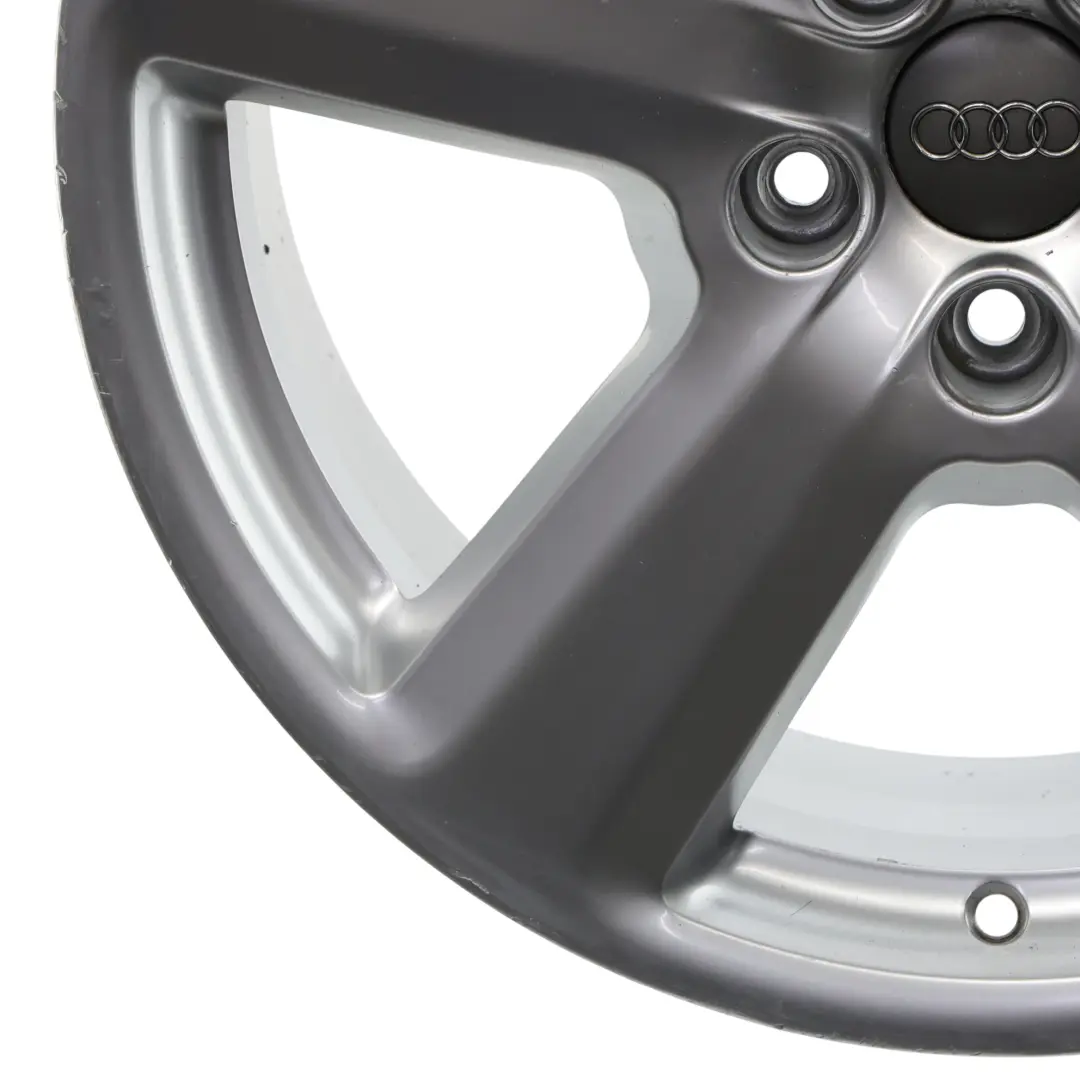 Audi A4 B7 Silver Alloy Wheel Rim 18" ET:43 8J - SKU 8E0601025AK-1 - Part number 8E0601025AK