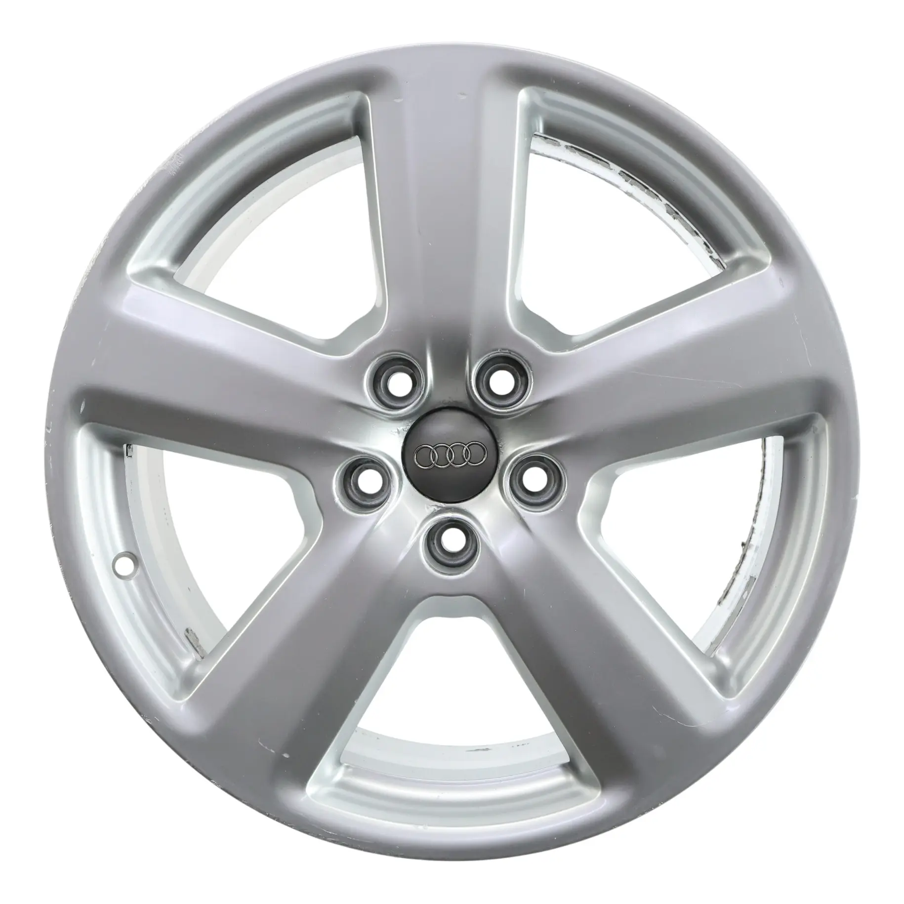 Audi A4 B7 Silberne Alufelge Leichtmetallfelge 18" ET:43 8J 8E0601025AK