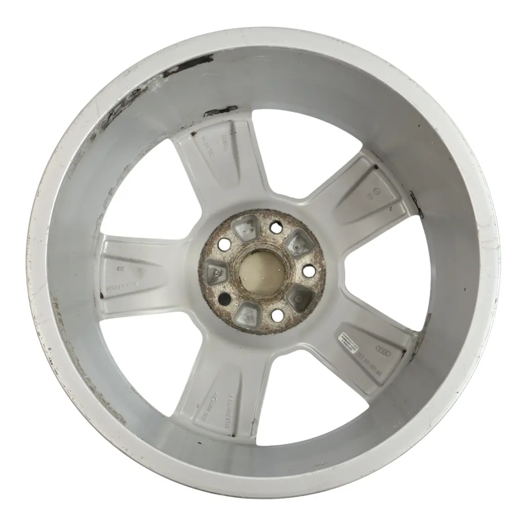 Audi A4 B7 Srebrna Felga Aluminiowa 18" ET:43 8J - SKU 8E0601025AK-6 - Numer Części 8E0601025AK