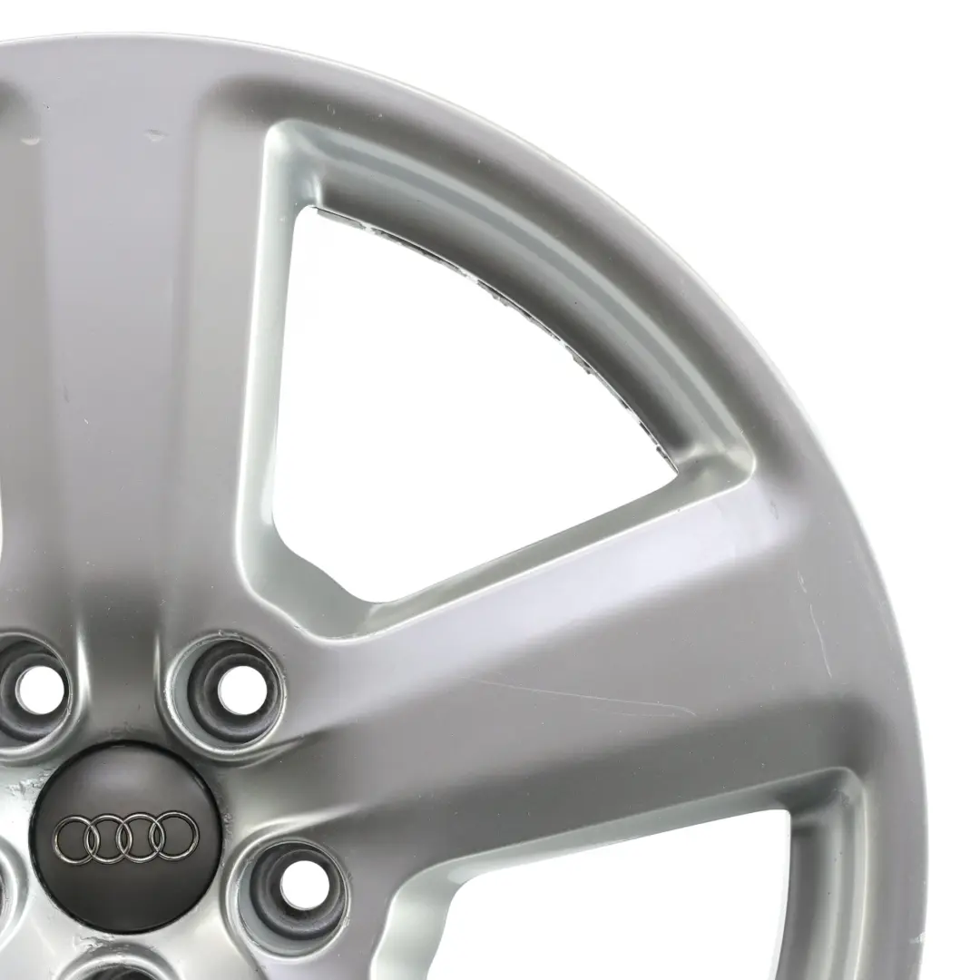  Llanta De Aleación Plateada Audi A4 B7 18" ET:43 8J - SKU 8E0601025AK-6 - Número de pieza 8E0601025AK