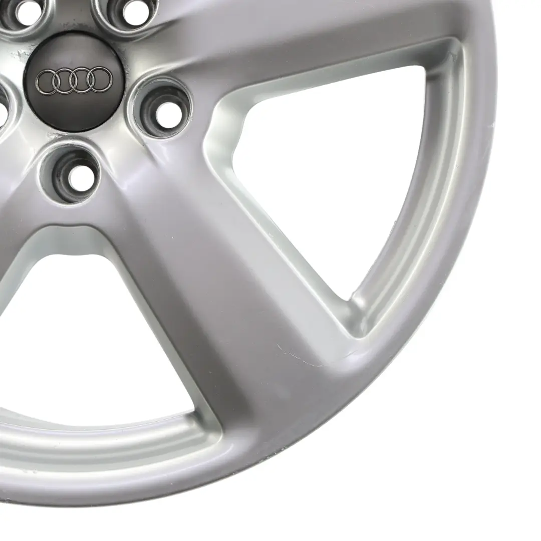 Jante En Alliage Argenté Audi A4 B7 18" ET:43 8J pour à propos du numéro de pièce 8E0601025AK Jante En Alliage Argenté Audi A4 B7 18" ET:43 8J - SKU 8E0601025AK-6 - Numéro de pièce 8E0601025AK