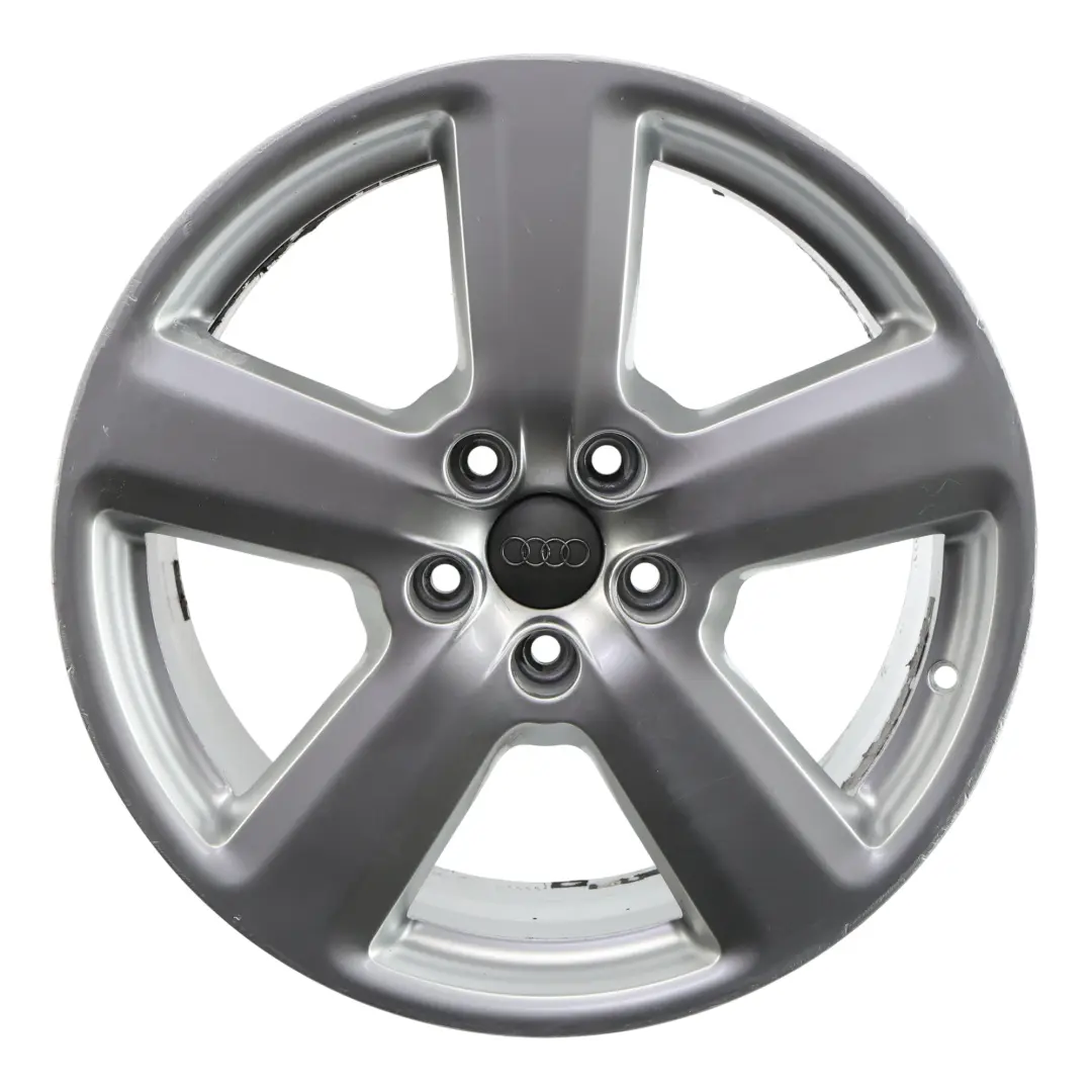 Audi A4 B7 Silver Alloy Wheel Rim 18" ET:43 8J - SKU 8E0601025AK-7 - Part number 8E0601025AK