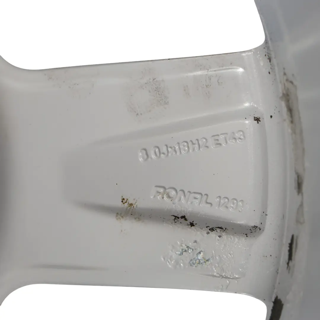 Audi A4 B7 Silver Alloy Wheel Rim 18" ET:43 8J - SKU 8E0601025AK-7 - Part number 8E0601025AK