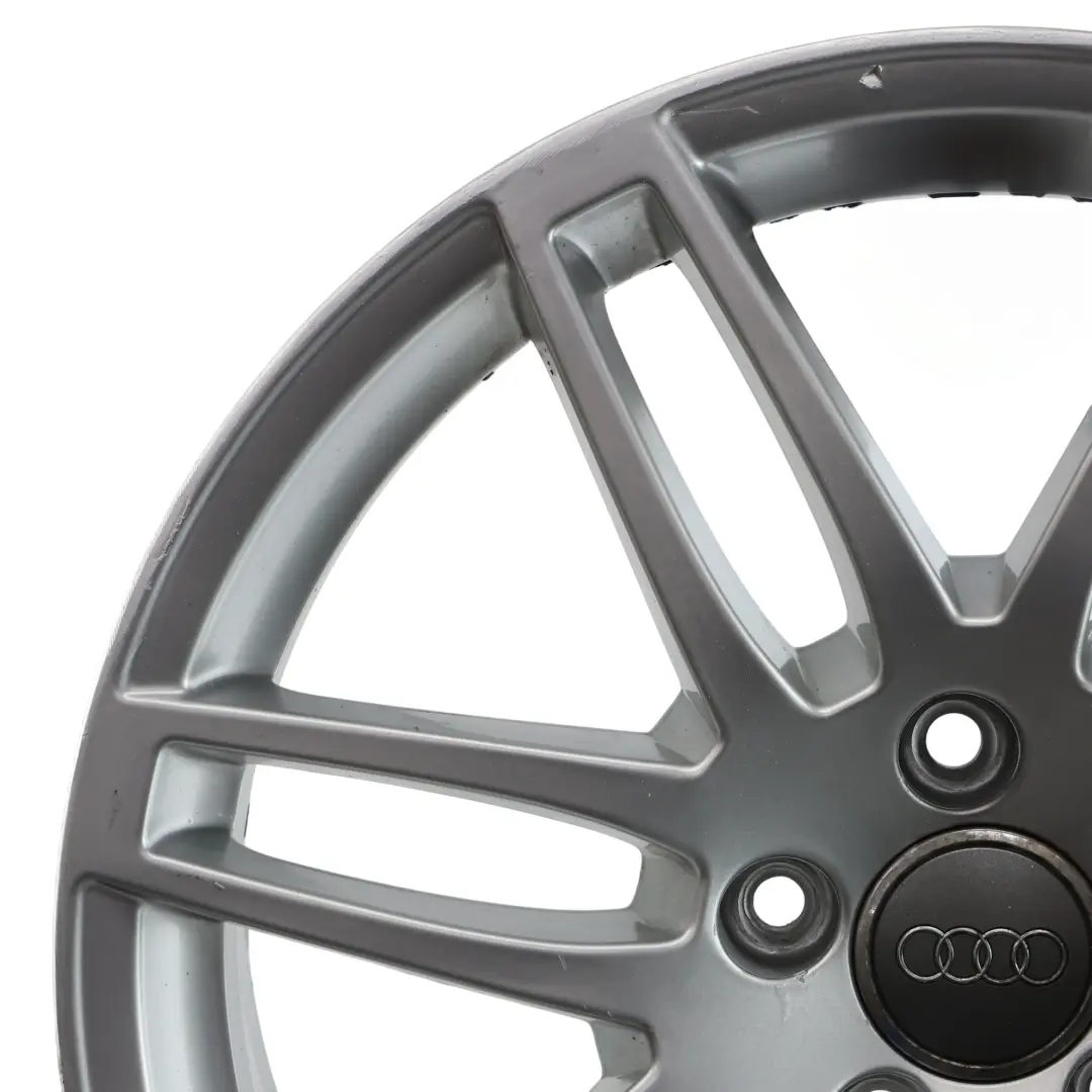 Audi A4 B6 B7 Felga Aluminiowa ET:43 Srebrna 18" 8J - SKU 8E0601025BA-1 - Numer Części 8E0601025BA