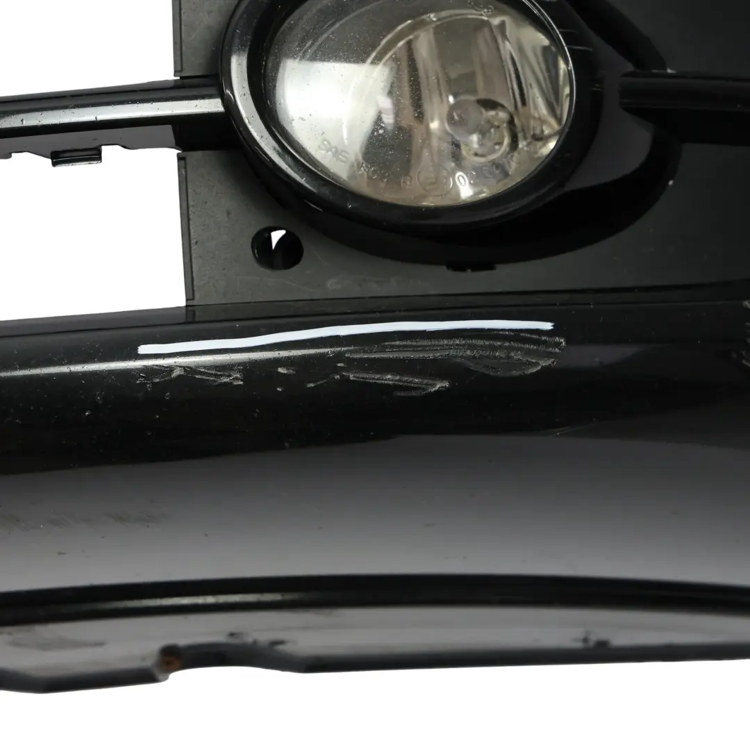 Audi A4 B7 Front Bumper Panel Cover Brilliant Black Metallic - Y9B - SKU 8E0807105-BBL - Part number 8E0807105