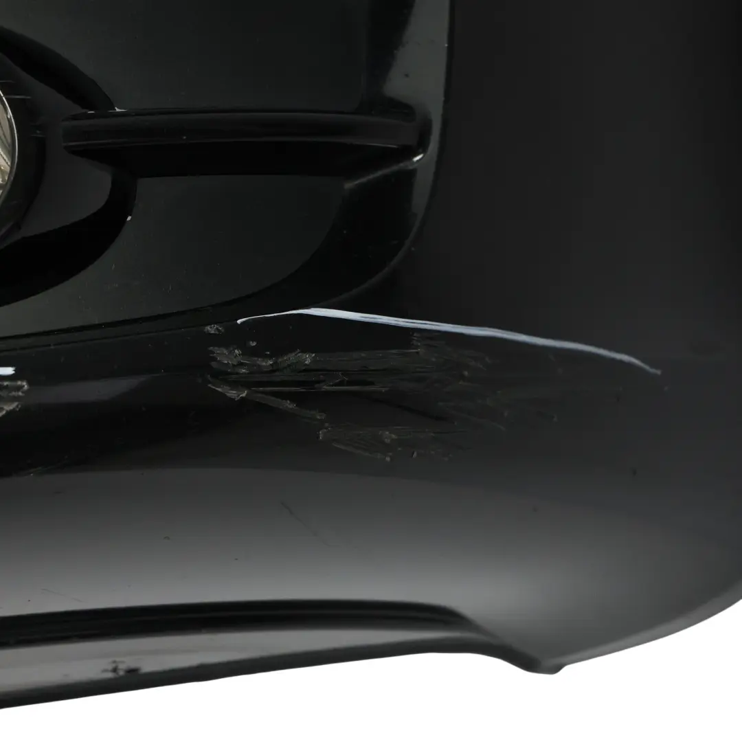 Audi A4 B7 Front Bumper Panel Cover Brilliant Black Metallic - Y9B - SKU 8E0807105-BBL - Part number 8E0807105