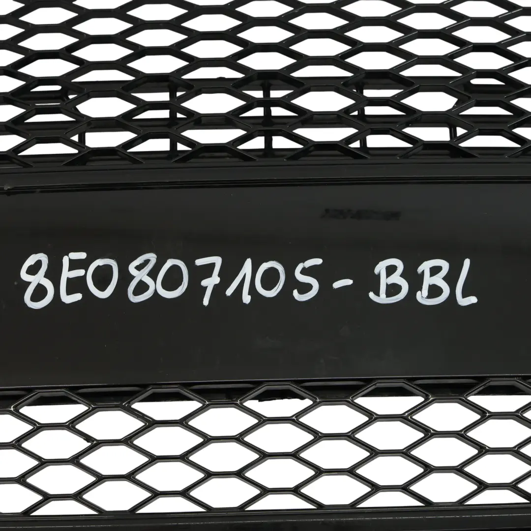 Audi A4 B7 Front Bumper Panel Cover Brilliant Black Metallic - Y9B - SKU 8E0807105-BBL - Part number 8E0807105