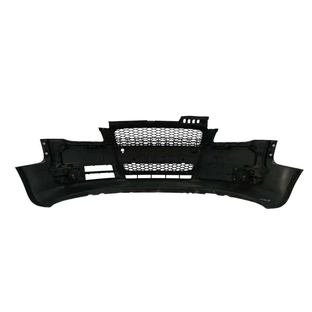 Audi A4 B7 Front Bumper Panel Cover Brilliant Black Metallic - Y9B - SKU 8E0807105-BBL - Part number 8E0807105