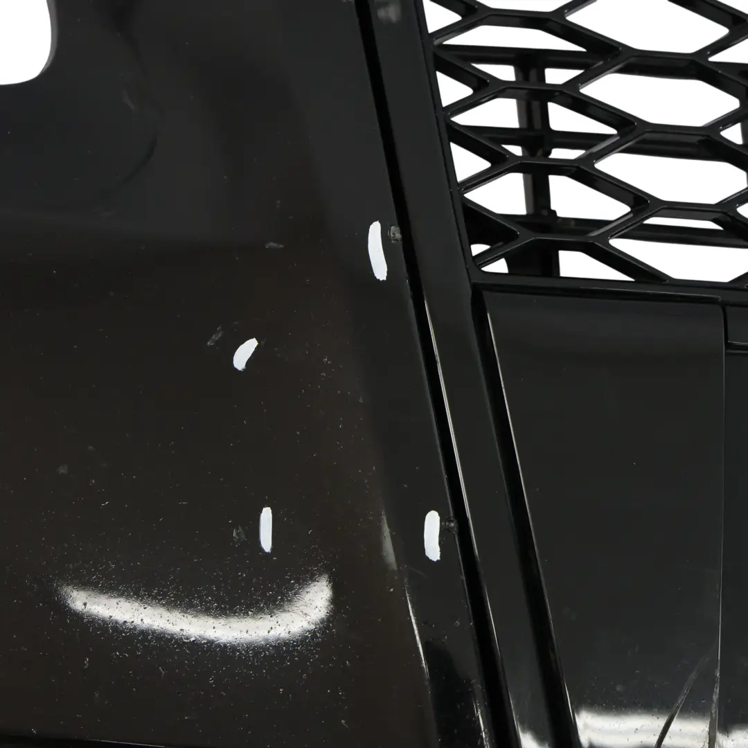 Audi A4 B7 Front Bumper Panel Cover Brilliant Black Metallic - Y9B - SKU 8E0807105-BBL - Part number 8E0807105