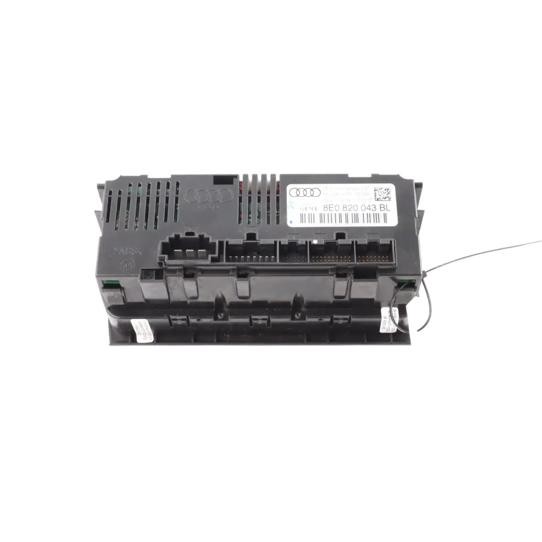 Audi A4 B7 Air Conditioning A/C Heater Climate Control Panel - SKU 8E0820043BL-1 - Part number 8E0820043BL