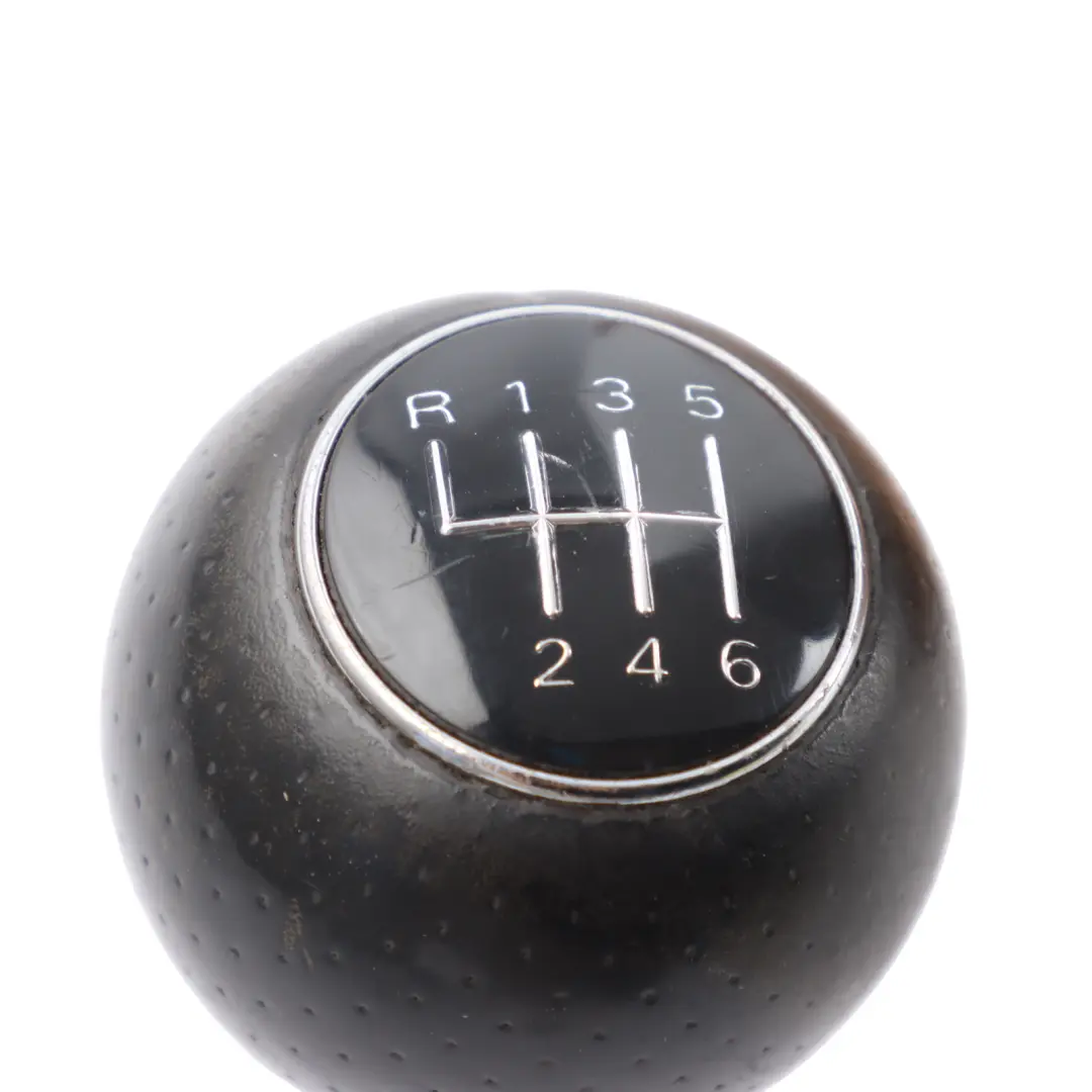 Audi A4 B7 Gear Knob Lever Handle 6-Speed Leather Soul Black 8E0863278DE - SKU 8E0863278DG-1 - Part number 8E0863278DG