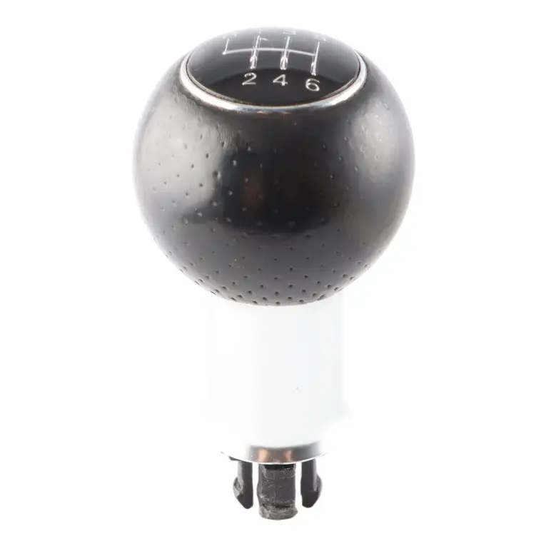 Audi A4 B7 Gear Knob Lever Handle 6-Speed Leather Soul Black 8E0863278DE - SKU 8E0863278DG-1 - Part number 8E0863278DG
