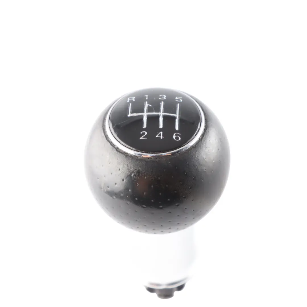 Audi A4 B7 Gear Knob Lever Handle 6-Speed Leather Soul Black 8E0863278DE - SKU 8E0863278DG-1 - Part number 8E0863278DG