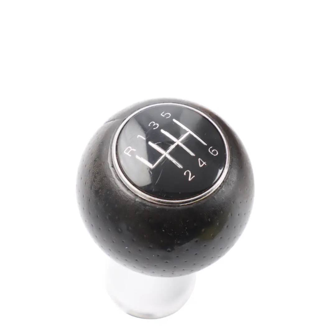 Audi A4 B7 Gear Knob Lever Handle 6-Speed Leather Soul Black 8E0863278DE - SKU 8E0863278DG-1 - Part number 8E0863278DG
