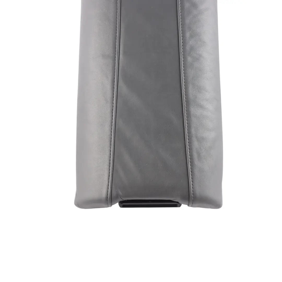 Audi A4 S4 B7 Rear Seat Armrest Leather Silver Centre 8H0010190Q - SKU 8H0885081J-1 - Part number 8H0885081J