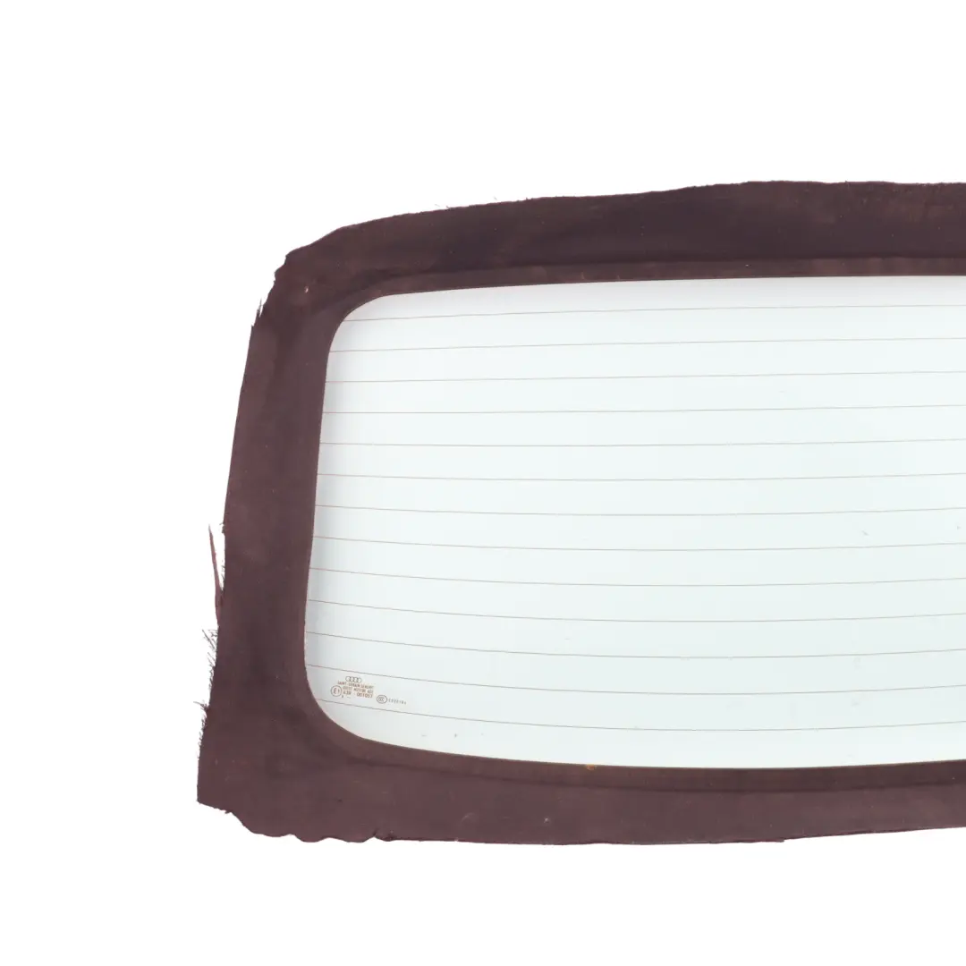 Heckklappenfenster Glasverglasung AS2 für Audi A4 B7 Cabrio mit Teilenummer 8H0871035D Audi A4 B7 Cabrio Heckklappenfenster Glasverglasung AS2 - SKU 8H0871035D - Teilenummer 8H0871035D